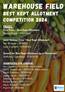 Warehouse Field Best Kept Allotment 2024